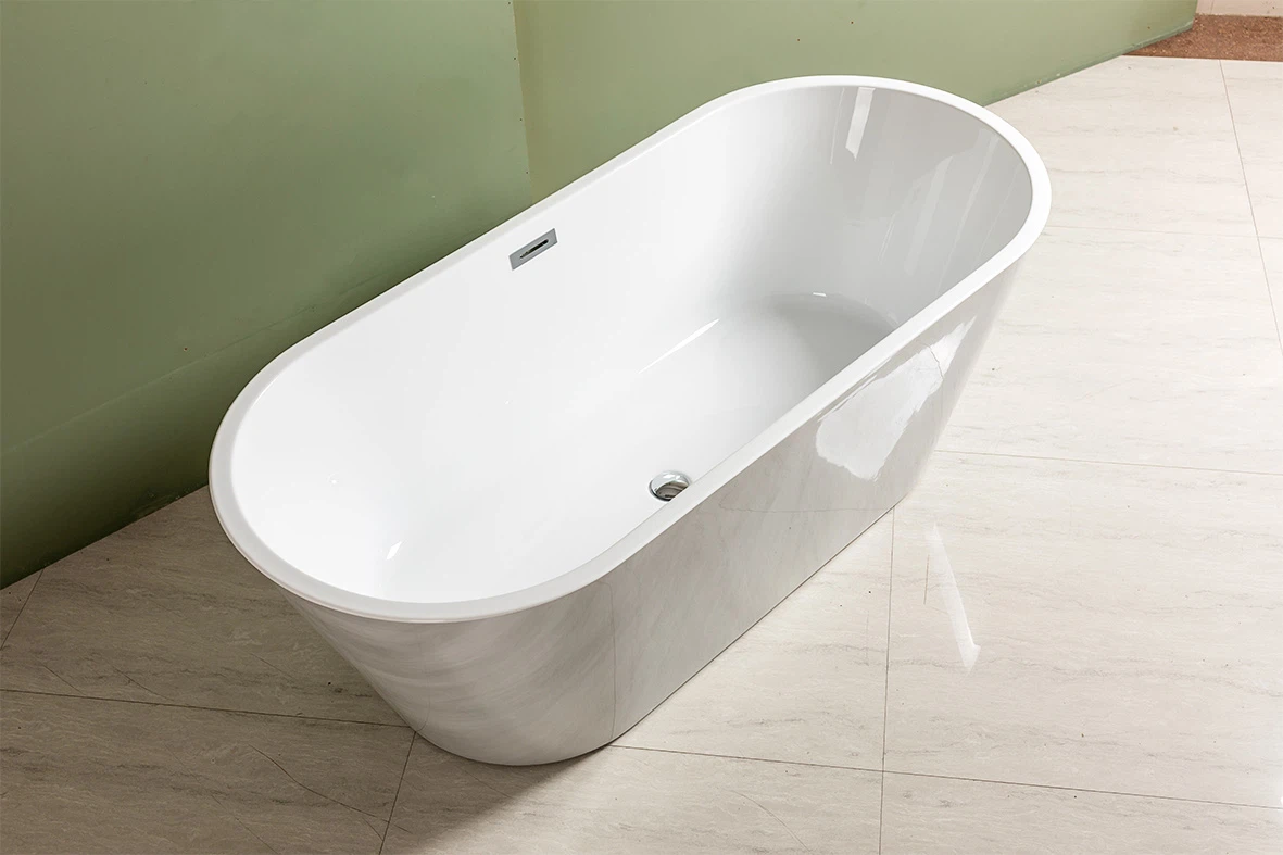 Custom 59-inch freestanding tub Custom 59-inch freestanding tub