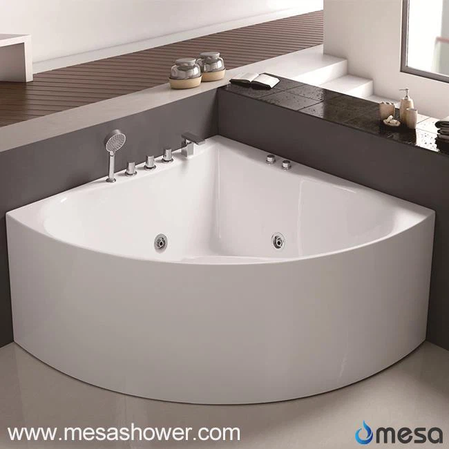 Gladak akrilni ugao Sektor Moderan jednostavan dizajn Hot Sale Tub Whirlpool masaža Kupatilo Kada sa jeftinim cijenama