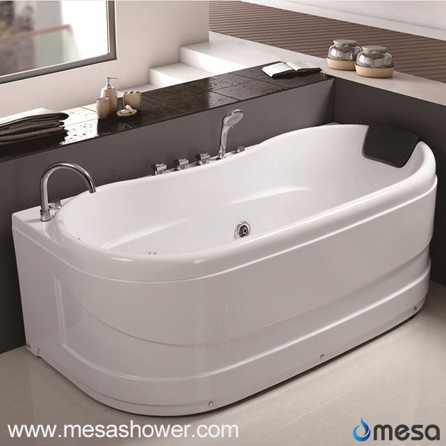 2017 luksuzna moderna ovalna kutna ABS Whirlpool Jet kupaonska kada