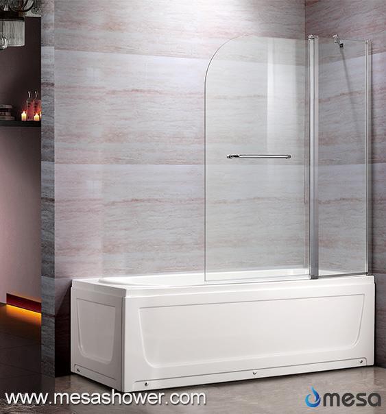 Jednostavan dizajn Frameless Pivot savremenog stila kada sa kadom