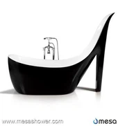 Akrilne samostojeće vlažne cipele sa visokim kacigama Bathtub