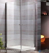 Ugaona kvadratna čista stakla Frameless vruće prodaja Zaptivna tačka za tuširanje