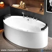 Jednostavan stil Akrilna Fiberglass ovalna postolja Samostalna jacuzzi kupaonica za prodaju uz jeftinju cijenu