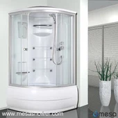 1/4 okruglog ugla Visoka kaseta i masaža Tuš Komfor MER-8032