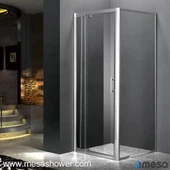 Prilagodljiva kaljena staklena vrata sa aluminijumskim okvirom