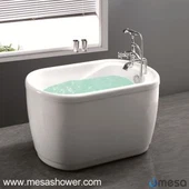 Mala prenosna samostalna ovalna okrugla duboka potapajuća kada