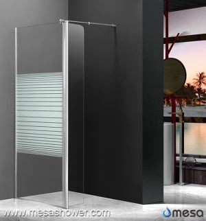 Jednostavna Uoblicen prozirnim Frameless jeftino šetnja u tuš vrata