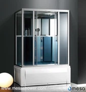 Jedinstveni tuš kabinama sa kadom Kombinirani sa Kliznim vratima