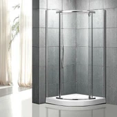 Sektor oblik Frameless tuš kabine sa Pivot vratima