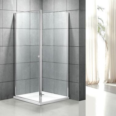 Kvadratna tkanina sa bezbojnim tušem sa okretnim vratima