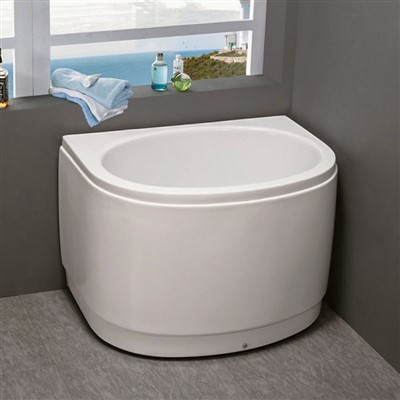 2017 Corner Round Whirlpool Moderan stil ABS kutak Masaža Kupatilo Kada